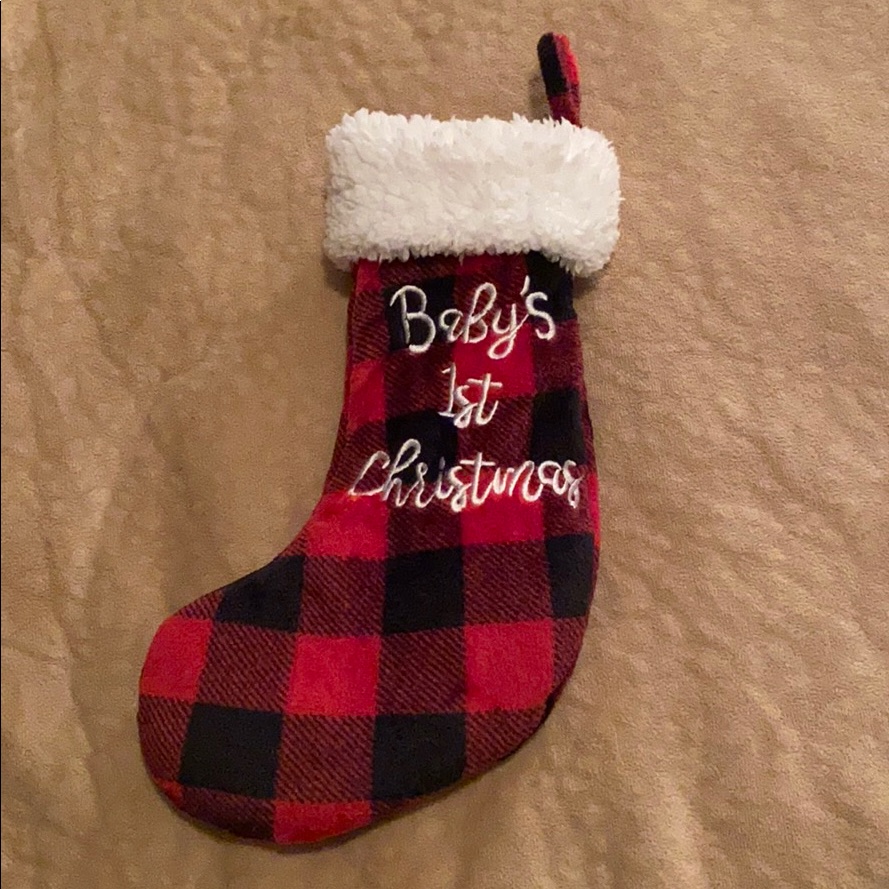 Christmas stocking listed for sale by a home retailer